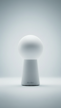 Voice assistant speaker with acoustic glass shell