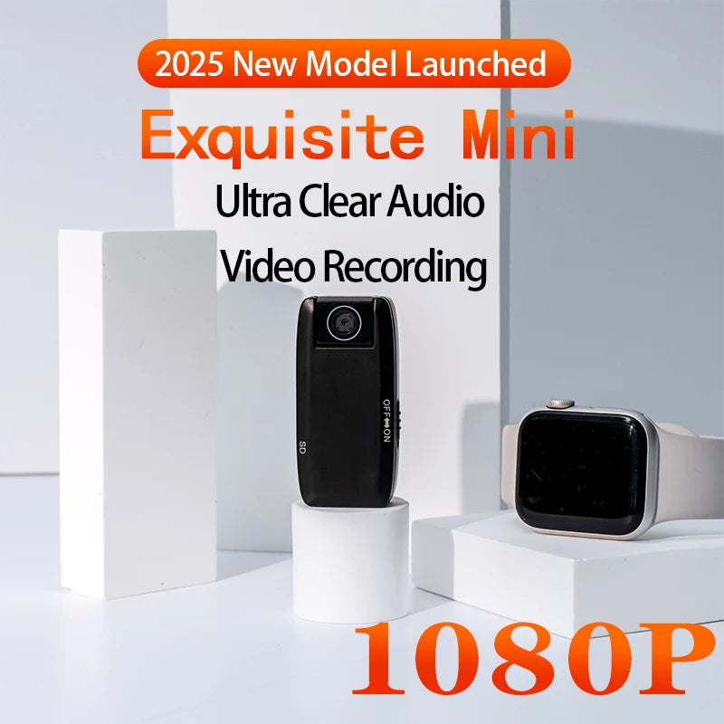 1080P Mini Metal Camera,espia Portable  Cam for Evidence Recording, Compact Design, HD Video, Discreet Surveillance Device
