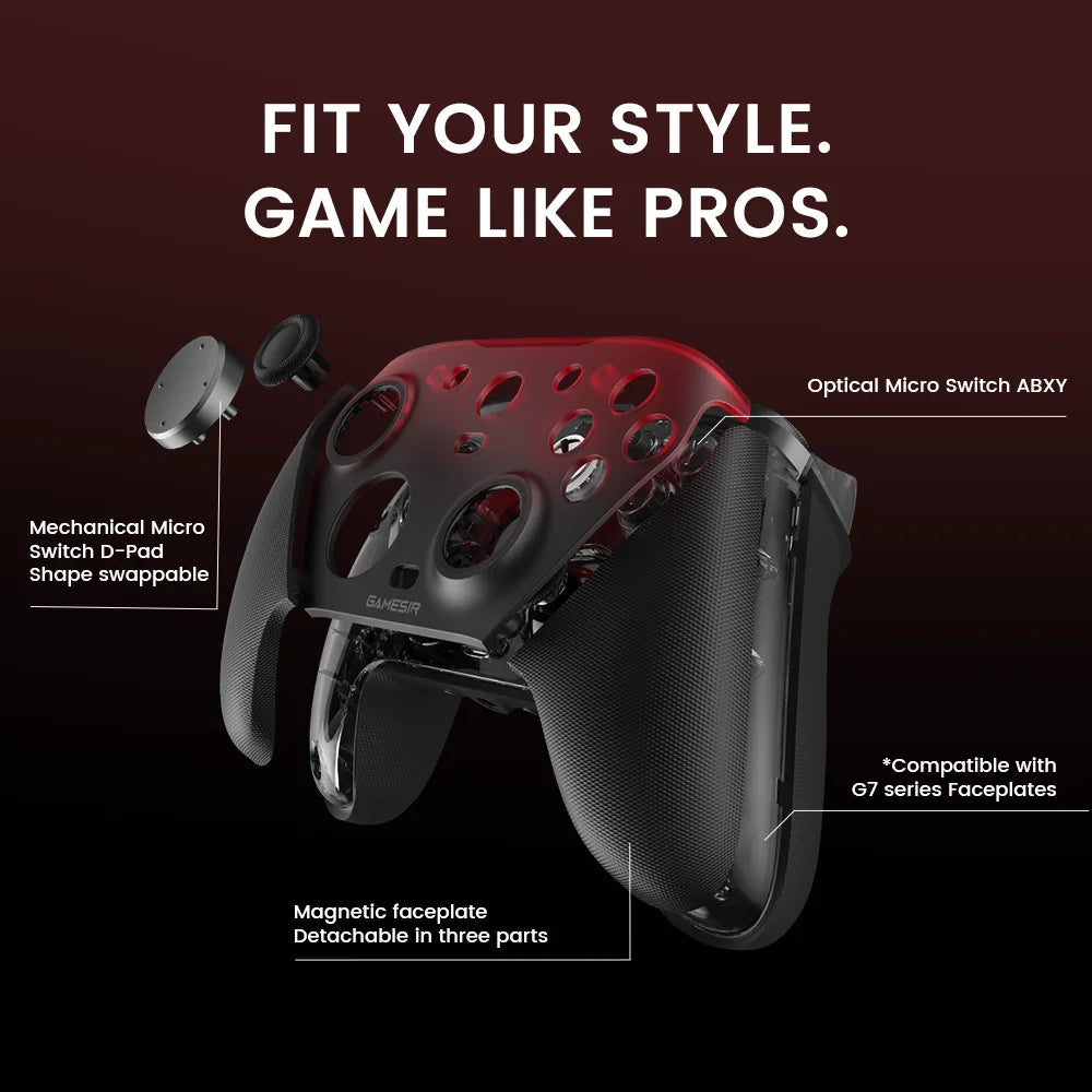 GameSir G7 Pro Wired Gamepad with Charging Dock for Xbox Series X S Xbox One PC Gaming Controller for Steam Android Gamer