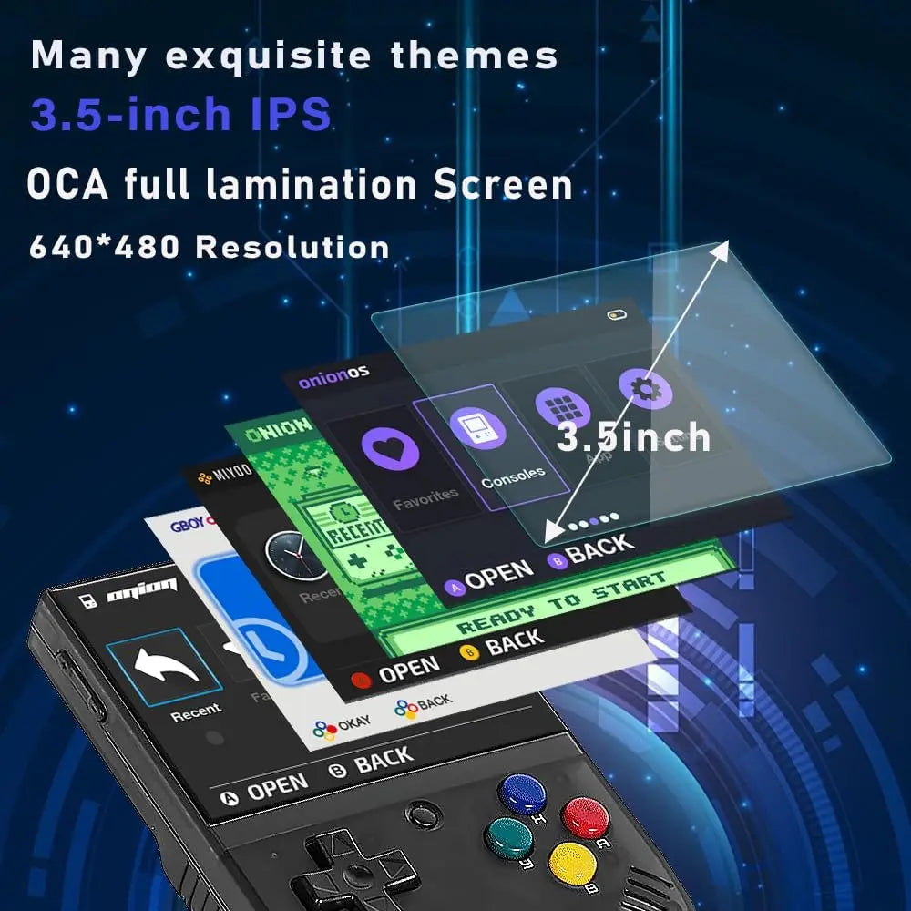 Miyoo Mini Plus Retro Handheld Game Console Classic Players Emulator IPS Screen with WiFi & RTC Portable Case  Mini+ Video Games Consoles Simulator Pocket Gift For Leisure Time